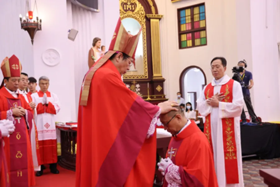 The episcopal consecration of Francis Cui Qingqi in Wuhan, China, Sept. 8, 2021.?w=200&h=150
